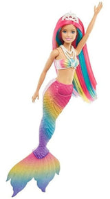 Barbie Dreamtopia Sirena Arcoíris Mágico Mattel Gtf89