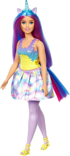 Muñeca Barbie Dreamtopia Unicornio Hgr20 Mattel