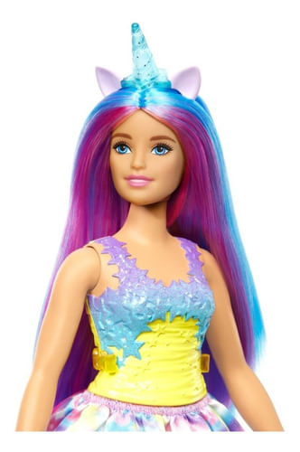Muñeca Barbie Dreamtopia Unicornio Hgr20 Mattel