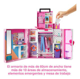 Muñeca Barbie Fashionista Armario De Ensueño Hgx57 Mattel