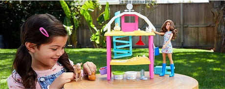 Muñeca Barbie Y Su Granja Con Accesorios Hgy88 Mattel