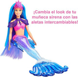 Muñeca Barbie Sirena Mermaid Power Malibu Hhg52 Mattel