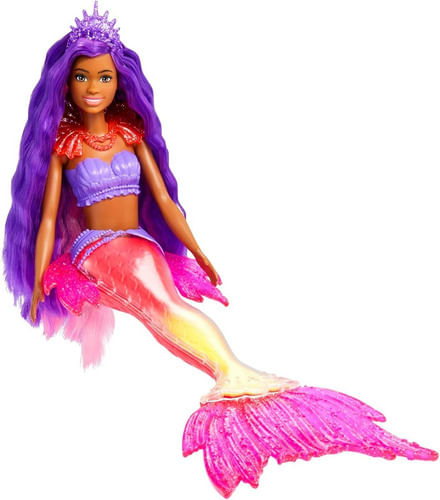 Muñeca Barbie Sirena Mermaid Power Brooklyn Hhg53 Mattel