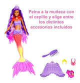 Muñeca Barbie Sirena Mermaid Power Brooklyn Hhg53 Mattel