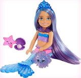 Muñeca Barbie Chelsea Sirena Mermaid Power Hhg57 Mattel