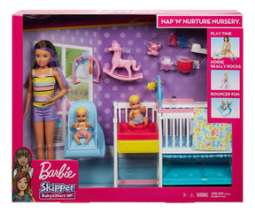 Barbie Muñeca Skipper Guarderia De Bebes Gfl38 Mattel