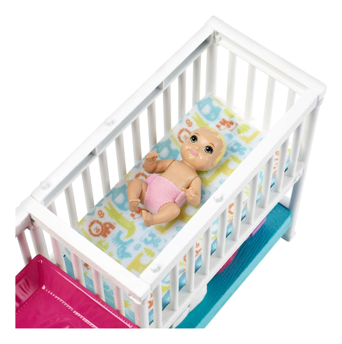 Barbie Muñeca Skipper Guarderia De Bebes Gfl38 Mattel