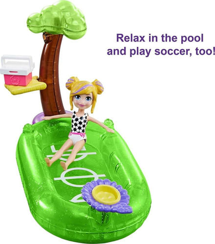 Polly Pocket Set De Juego Deporte Futbol Hdw60 Mattel