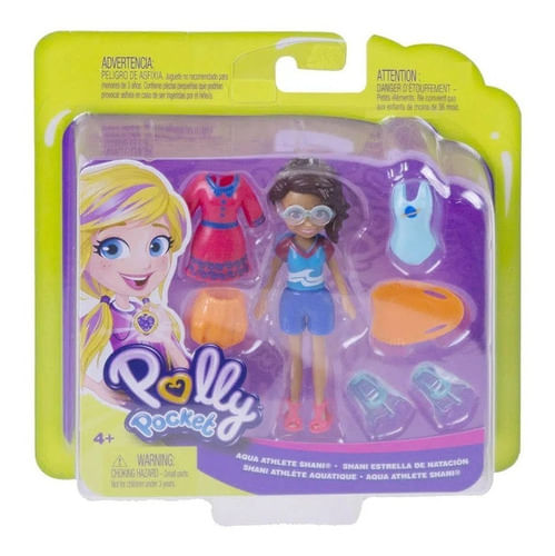 Muñeca Polly Pocket Deportista Gdl97 Mattel