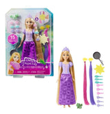 Muñeca Disney Princesa Fairy Tale Hair Rapunzel Hlw18 Mattel