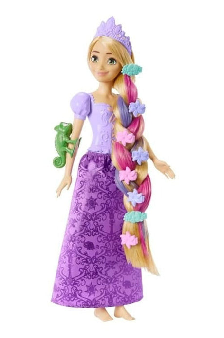 Muñeca Disney Princesa Fairy Tale Hair Rapunzel Hlw18 Mattel