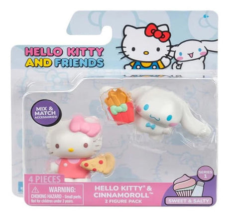Hello Kitty Pack con dos figuras de plastico HKT0001A