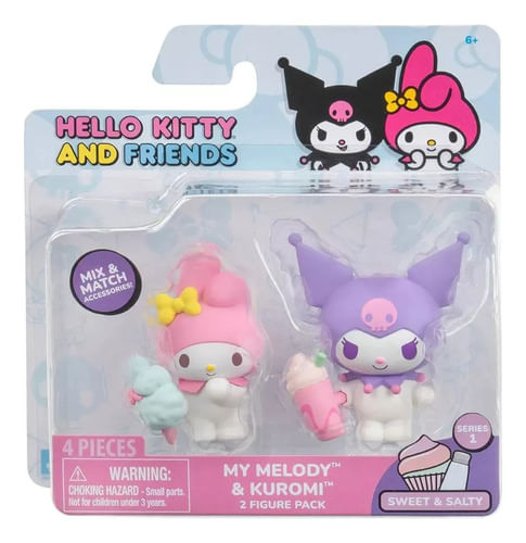 Hello Kitty Pack con dos figuras de plastico HKT0001A