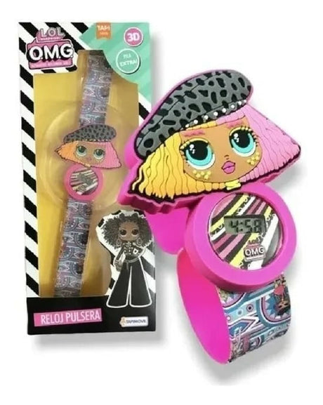 Reloj Infantil 3d Pulsera Lol Suprise Lol01077