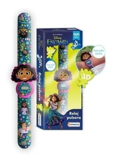 Reloj Pulsera Infantil 3d Mirabel Disney Encanto Den01158