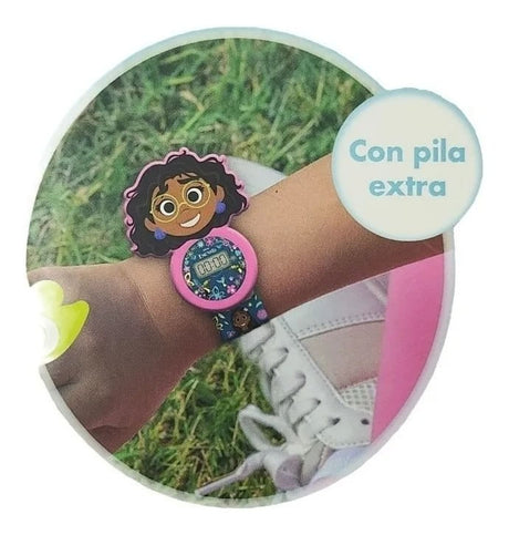 Reloj Pulsera Infantil 3d Mirabel Disney Encanto Den01158