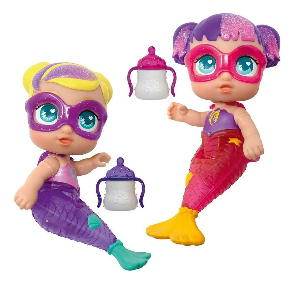 Supercute Little Babies Set X 2 Sirenas Mermaid Cuties Sc046