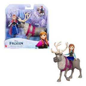 Muñeca Disney Frozen Anna & Sven Hlx03 Mattel