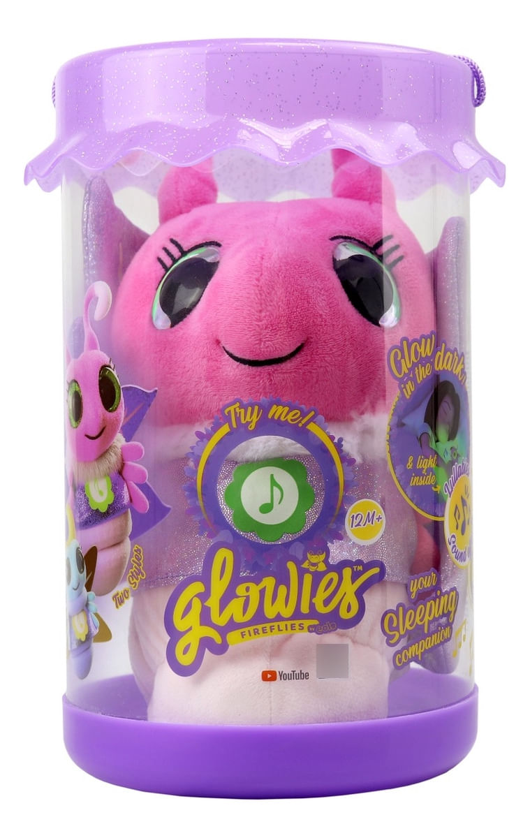 Glowies Luciernaga Brilla En La Oscuridad Rosa Gw001