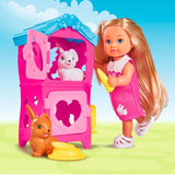 Muñeca Evi Casa De Conejo Lindo De Evi 105733065