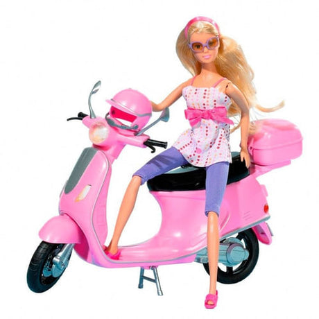 Muñeca Steffi Chic City Con Scooter 105730282