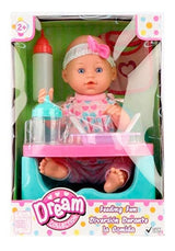 Muñeca 35 Cm Comidas Divertidas Con Accesorios 17147