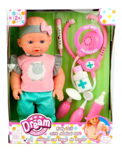 Dream Collection Muñeca 30 Cm Set De Doctor 17236