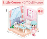 Little Corner Muñecas Con Casa Completa De 8 Ambientes Shine