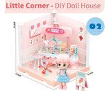 Little Corner Muñecas Con Casa Completa De 8 Ambientes Shine