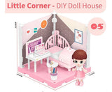 Little Corner Muñecas Con Casa Completa De 8 Ambientes Shine