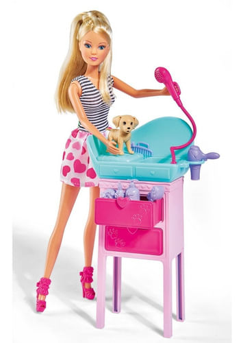 Muñeca Steffi Sl Cute Pet Salón 105733266