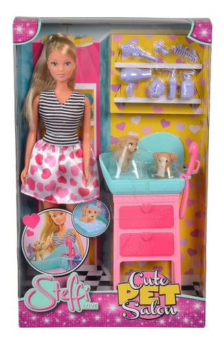 Muñeca Steffi Sl Cute Pet Salón 105733266