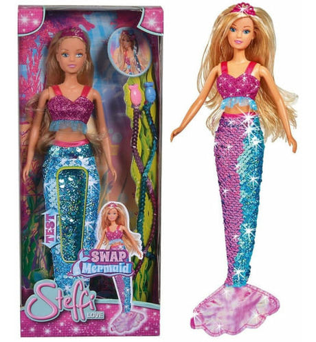 Muñeca Steffi Sirena Sl Swap Mermaid 105733330