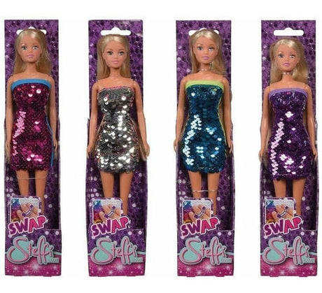 Muñeca Steffi Sl Vestido Lentejuela Swap 105733366