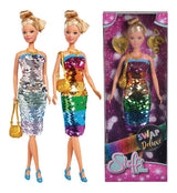 Muñeca Steffi Sl Swap Deluxe Vestido Lentejuelas 105733448