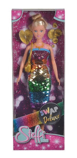 Muñeca Steffi Sl Swap Deluxe Vestido Lentejuelas 105733448