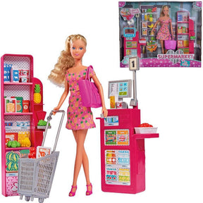 Muñeca Steffi Sl Supermercado Con Accesorios 105733449