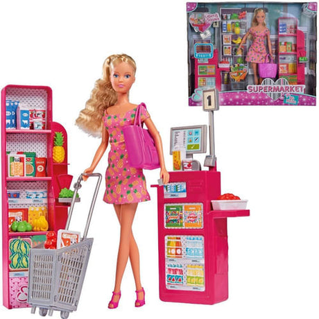 Muñeca Steffi Sl Supermercado Con Accesorios 105733449