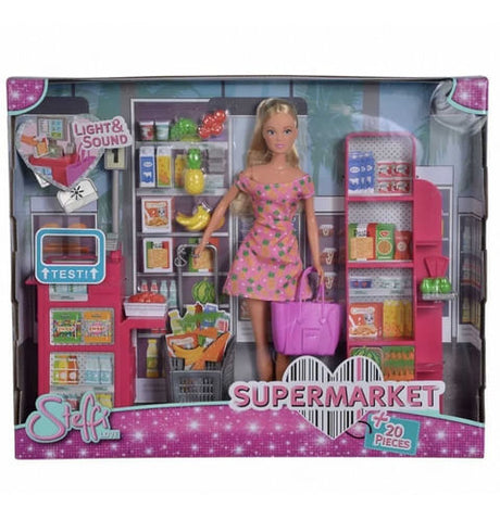 Muñeca Steffi Sl Supermercado Con Accesorios 105733449