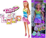 Muñeca Steffi Sl Tattoo Fun Con Accesorios 105733464