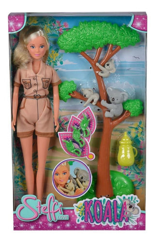 Muñeca Steffi Sl Con Koalas 105733490