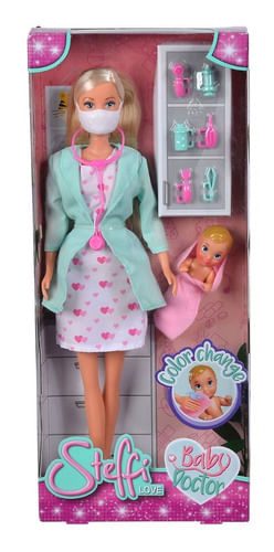 Muñeca Steffi Sl Pediatra Baby Doctor 105733493