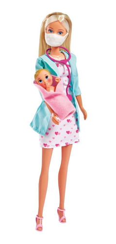 Muñeca Steffi Sl Pediatra Baby Doctor 105733493