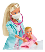 Muñeca Steffi Sl Pediatra Baby Doctor 105733493