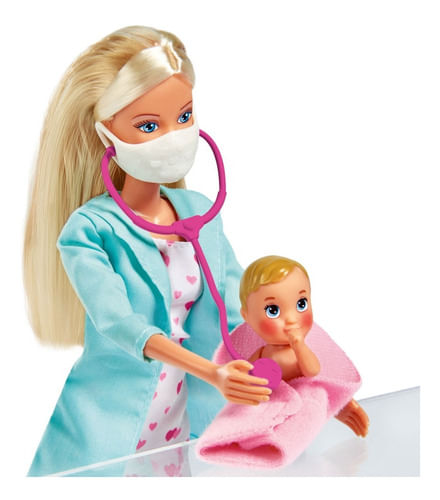 Muñeca Steffi Sl Pediatra Baby Doctor 105733493