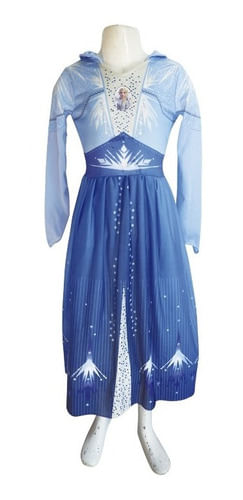 Disfraz Frozen 2 Elsa Celeste T2 Cad1015