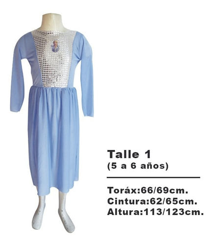 Disfraz Economico Frozen 2 Elsa T1 Cad8258