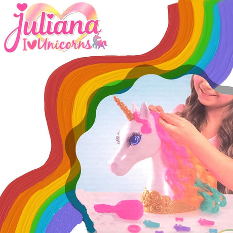 Juliana I Love Unicornios Peinados Con Accesorios Sisjul052