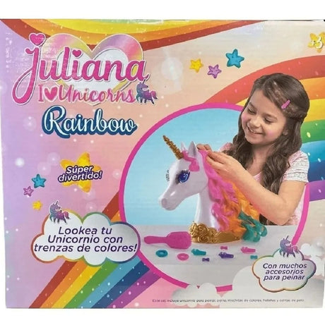 Juliana I Love Unicornios Peinados Con Accesorios Sisjul052