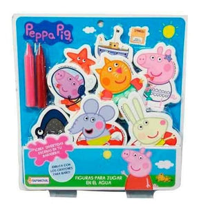 Pepa Pig Figura Para Baño Con Crayon Epp06331